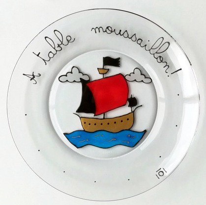 Assiettes - Pirate enfant - lot de 10